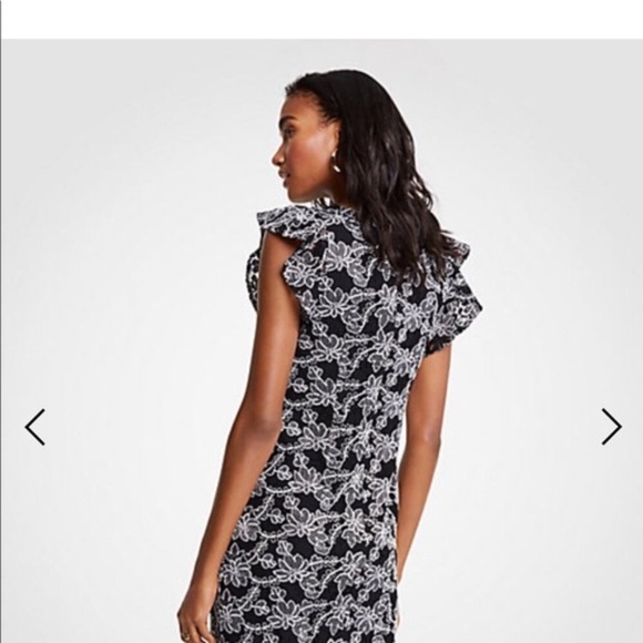 Ann Taylor black and white shift dress - Picture 4 of 8